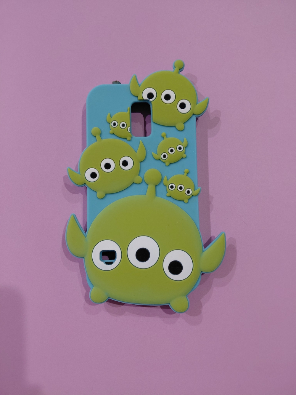 Samsung Galaxy S8 Toy Story Phone Case With Jewerly Plug Yellow
